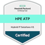 hpe atp hybrid it solutions certified